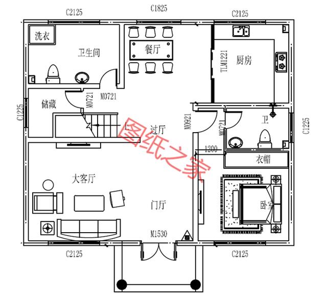 自建房設計圖，簡單大氣，最重要的是符合您的審美要求！