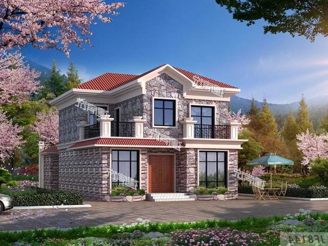 100平左右的自建房，既省錢又美觀，讓您贊不絕口！