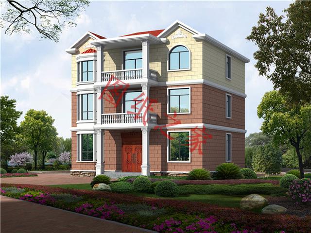 三層小樓設(shè)計圖，色彩鮮艷、戶型合理，總有一款打動你的心！