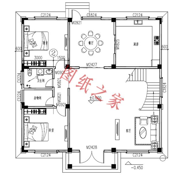 三層小樓設(shè)計圖，色彩鮮艷、戶型合理，總有一款打動你的心！