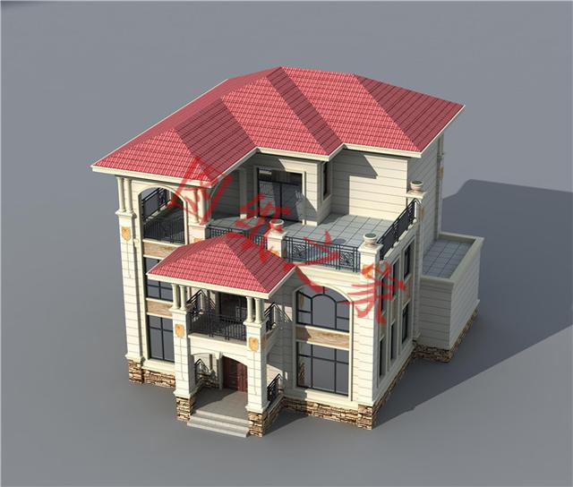 三層小樓設(shè)計圖，色彩鮮艷、戶型合理，總有一款打動你的心！