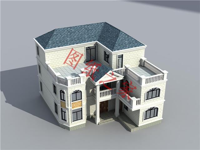 三層小樓設(shè)計圖，色彩鮮艷、戶型合理，總有一款打動你的心！