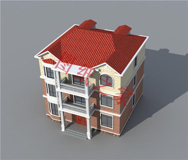 三層小樓設(shè)計圖，色彩鮮艷、戶型合理，總有一款打動你的心！