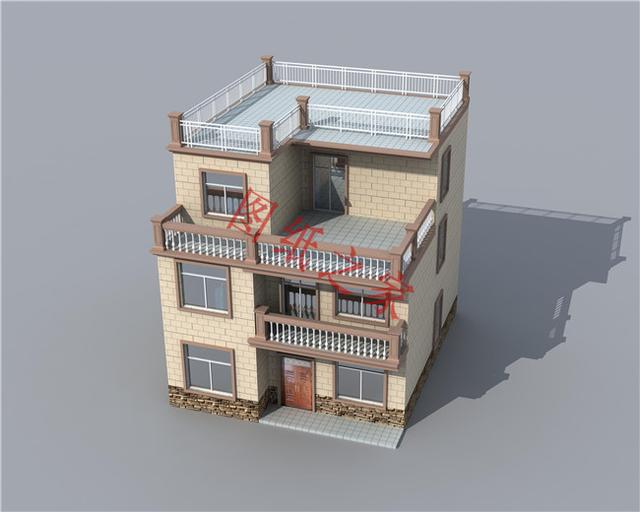 三層小樓設(shè)計圖，色彩鮮艷、戶型合理，總有一款打動你的心！