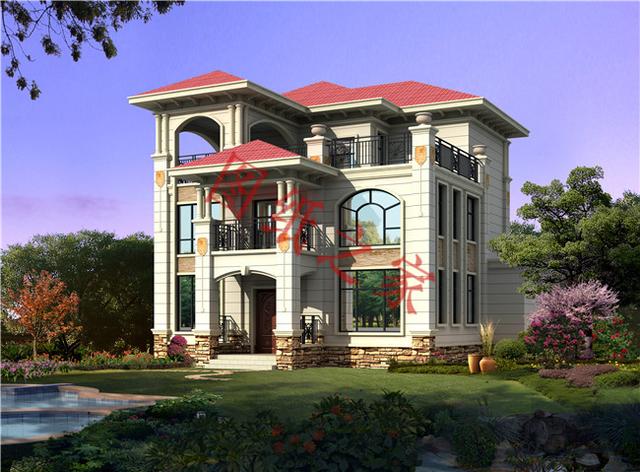 三層小樓設(shè)計圖，色彩鮮艷、戶型合理，總有一款打動你的心！