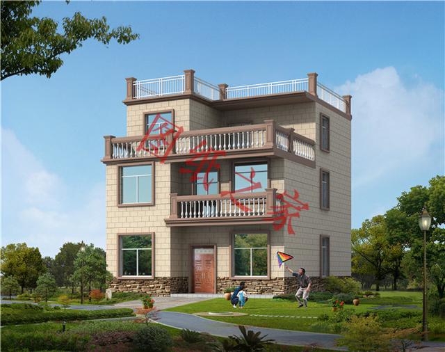 三層小樓設(shè)計圖，色彩鮮艷、戶型合理，總有一款打動你的心！