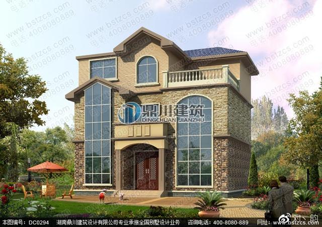 三層別墅設(shè)計圖 新農(nóng)村，新氣象，新形象。