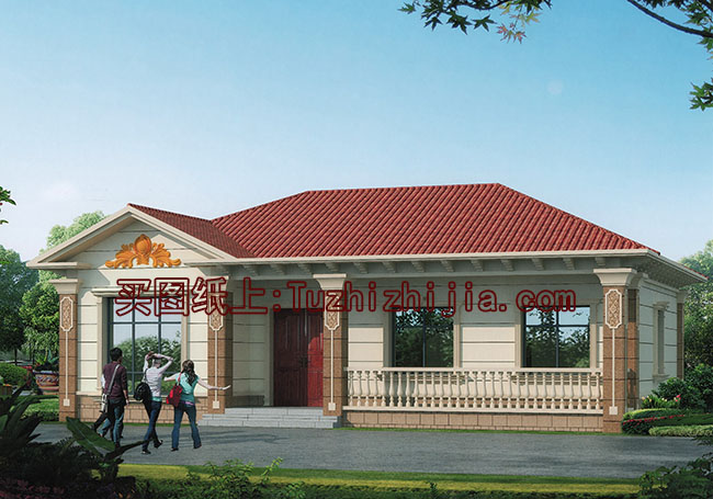 貼心好看的農村10萬元一層小別墅圖，養老首選