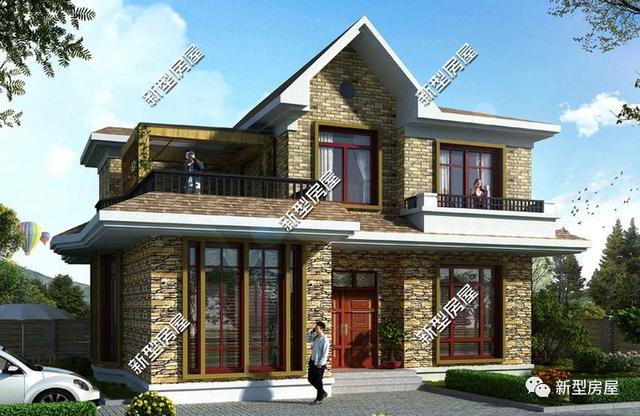 理想的農村別墅設計圖，5套戶型供您選擇！