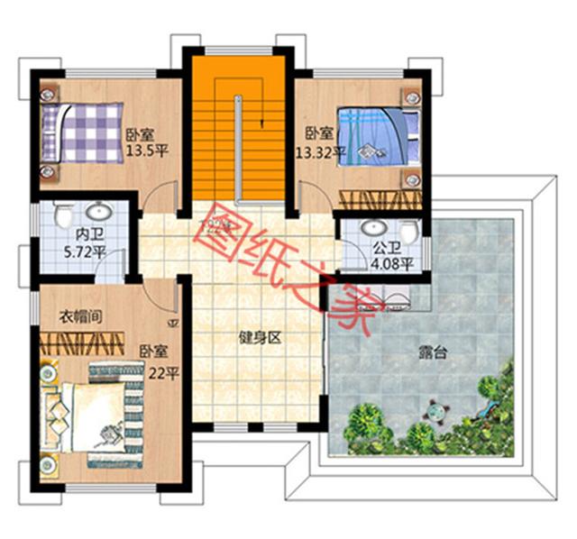 三層自建房設(shè)計(jì)圖，安享舒適大氣的生活，讓鄰居羨慕不已！