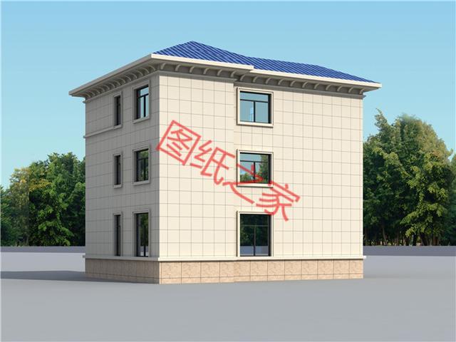 三層自建房設(shè)計(jì)圖，安享舒適大氣的生活，讓鄰居羨慕不已！