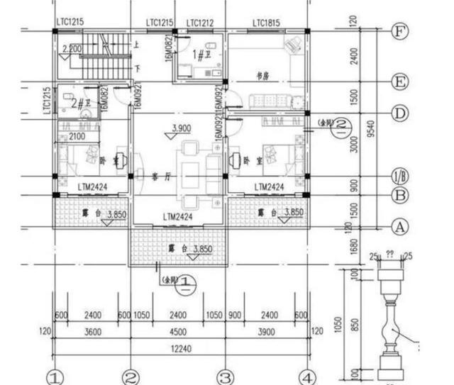 獨特的別墅設計圖，外觀美觀大方又清新亮麗！