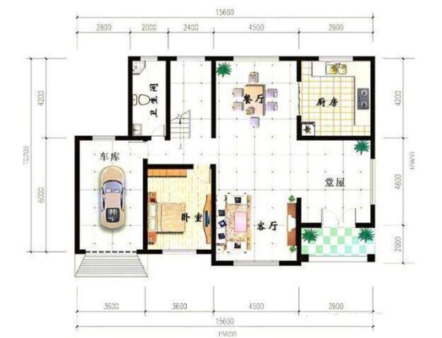 獨特的別墅設計圖，外觀美觀大方又清新亮麗！