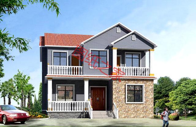 6套二層別墅設計圖，建好只要20萬，還在等什么？