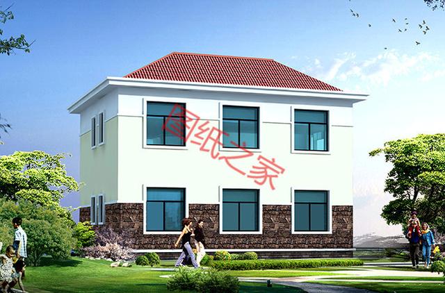 6套二層別墅設計圖，建好只要20萬，還在等什么？