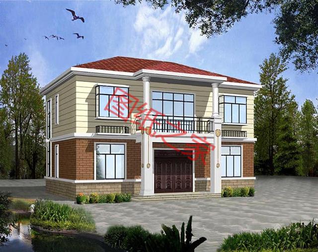 5套二層別墅設(shè)計圖，外觀精美設(shè)施齊全，供您參考