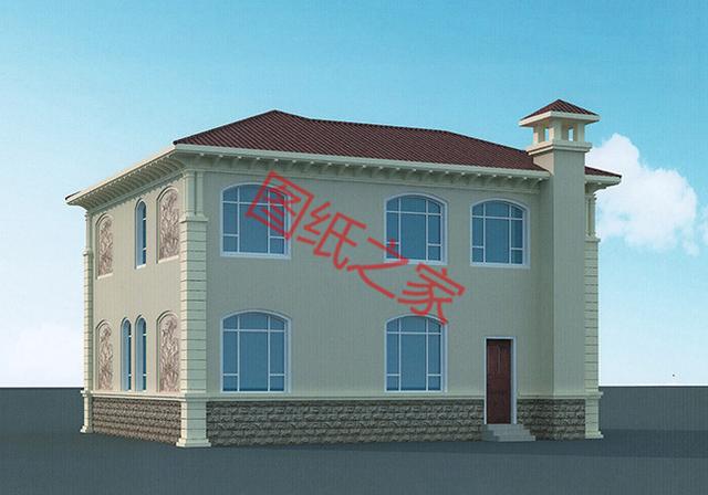 5套二層別墅設(shè)計圖，外觀精美設(shè)施齊全，供您參考