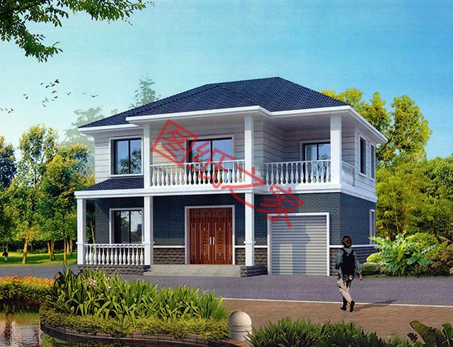 5套二層別墅設(shè)計圖，外觀精美設(shè)施齊全，供您參考