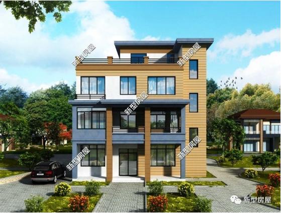 幾款露臺(tái)別墅設(shè)計(jì)圖，簡(jiǎn)約時(shí)尚，值得參考