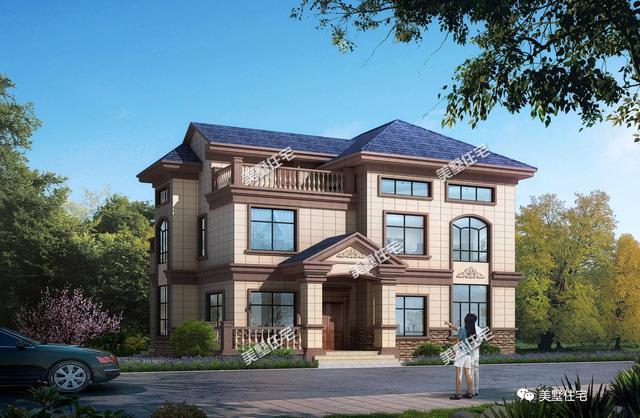 二層歐式別墅設計圖，獨特的設計風格，造就品質生活