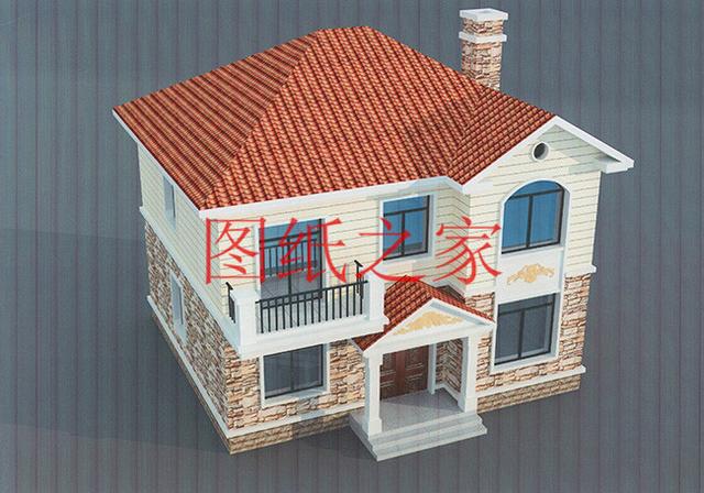 5套農村二層自建房，外觀精美大氣，結構合理