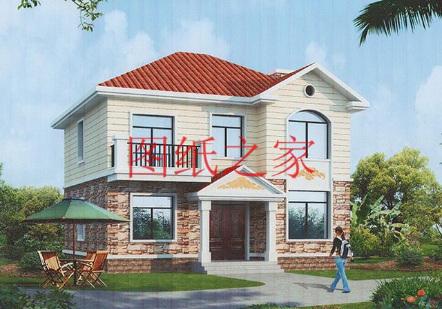 5套農村二層自建房，外觀精美大氣，結構合理