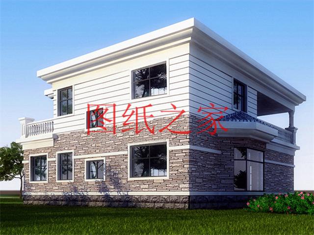 5套農村二層自建房，外觀精美大氣，結構合理