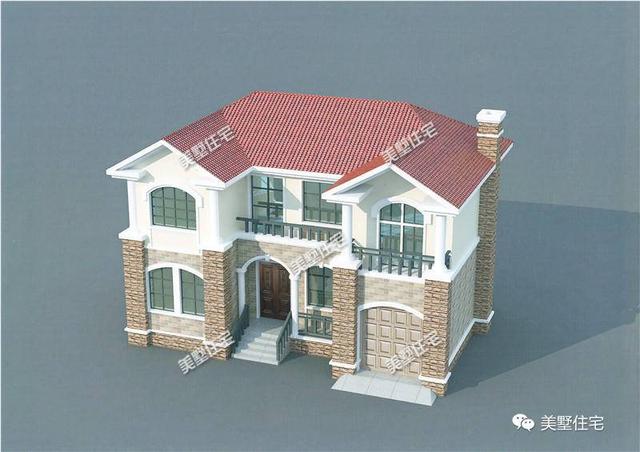 小戶型別墅設計圖，面積雖小布局精美！