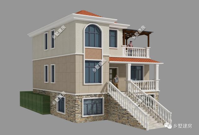 兩款農村別墅設計圖，城里人羨慕不已