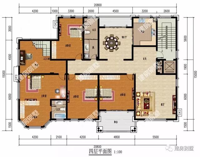 內有電梯的別墅設計圖，您喜歡嗎？