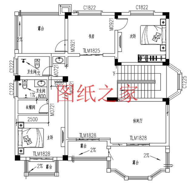6套三層別墅設計圖，居住舒適、經濟適用，快來選購吧！