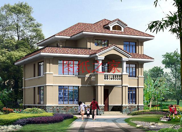 6套三層別墅設計圖，居住舒適、經濟適用，快來選購吧！