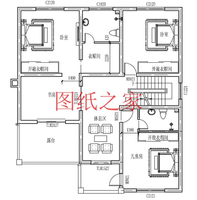 6套三層別墅設計圖，居住舒適、經濟適用，快來選購吧！