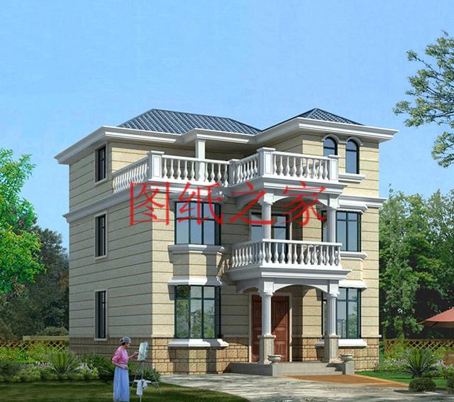 6套農(nóng)村三層別墅設(shè)計(jì)圖，您喜歡哪套呢？