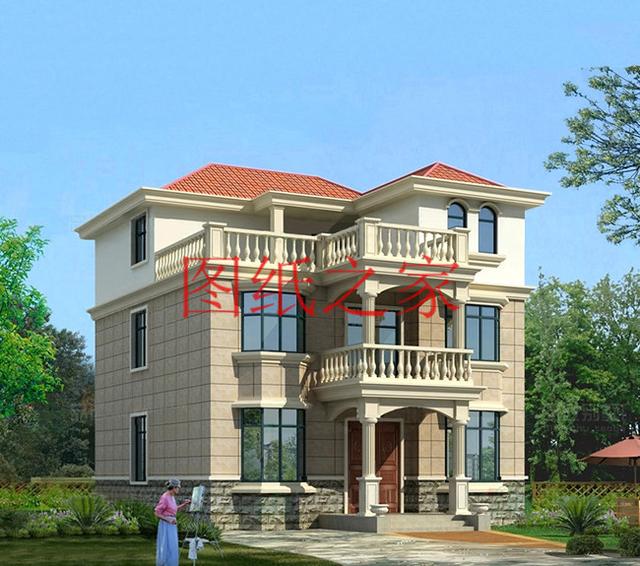 6套農(nóng)村三層別墅設(shè)計(jì)圖，您喜歡哪套呢？