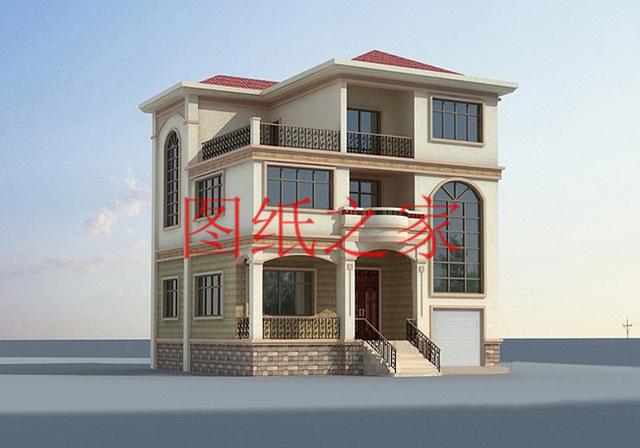 三層農村自建房，大氣恢弘、氣派非凡，您值得建造！