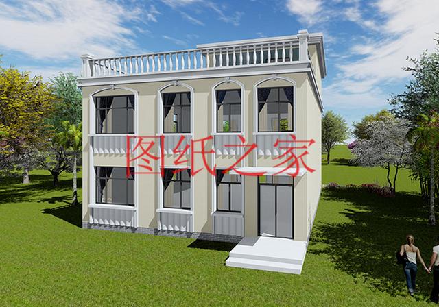 三層農村自建房，大氣恢弘、氣派非凡，您值得建造！