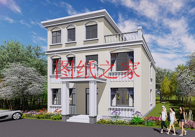 三層農村自建房，大氣恢弘、氣派非凡，您值得建造！