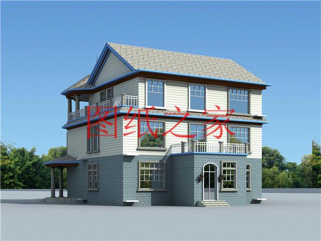 三層農村自建房，大氣恢弘、氣派非凡，您值得建造！