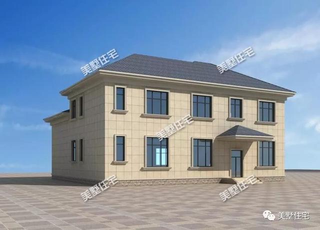 優雅的二層別墅設計圖，獨特的設計理念，不一樣的視覺享受！