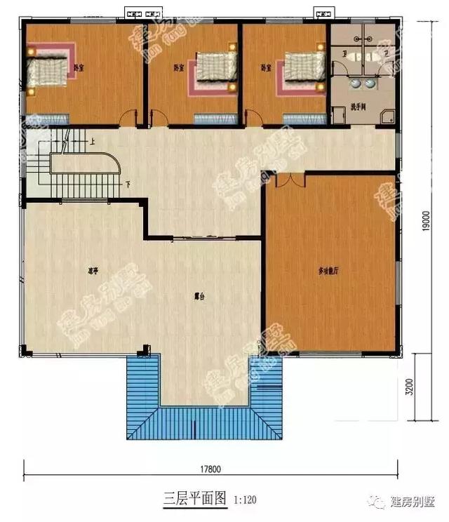 農(nóng)村別墅設計圖，挑空設計，增添您的生活樂趣！