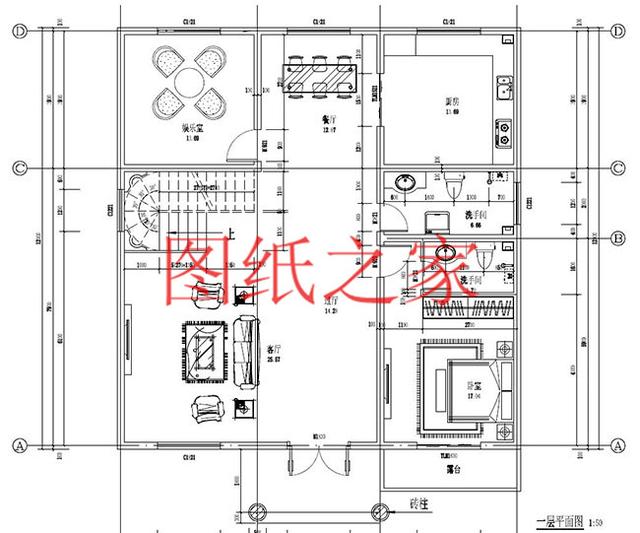 5套三層別墅設計圖，新穎的外觀設計，布局合理！