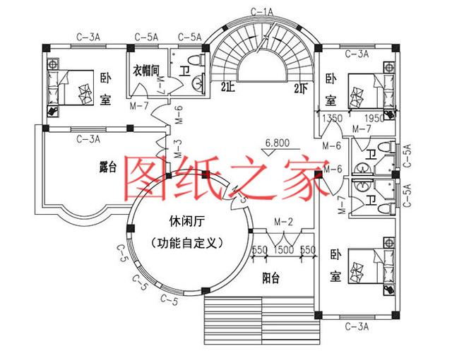 5套三層別墅設計圖，新穎的外觀設計，布局合理！
