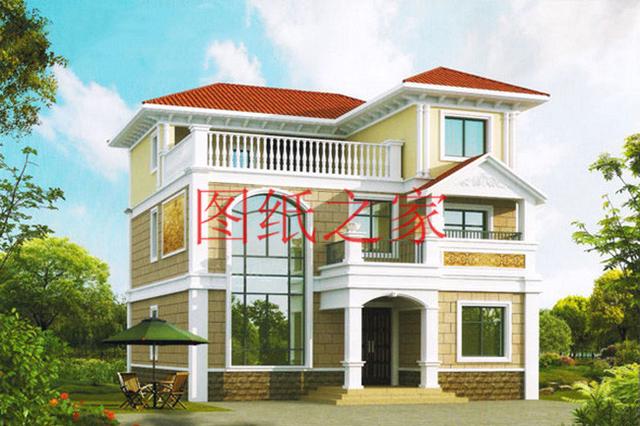 5套三層別墅設計圖，新穎的外觀設計，布局合理！