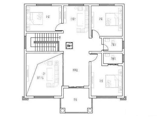 磚混結構兩層自建房，新型農村建筑，您的首選！