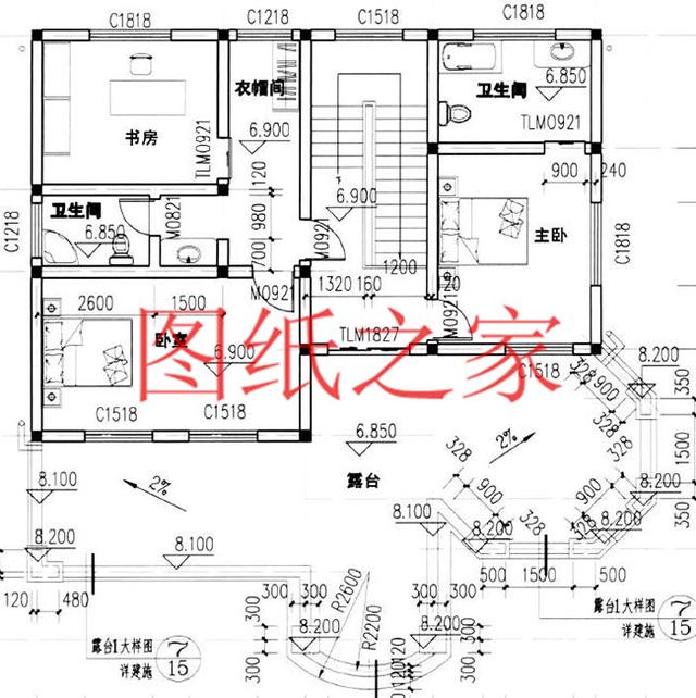 6套三層別墅設計圖，時尚外觀，建成就是一道亮麗的風景線