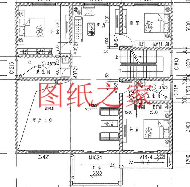 6套三層別墅設計圖，時尚外觀，建成就是一道亮麗的風景線