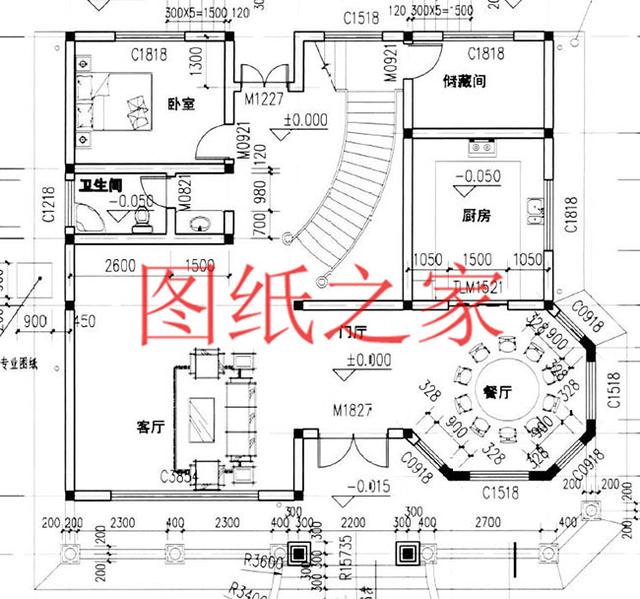 6套三層別墅設計圖，時尚外觀，建成就是一道亮麗的風景線