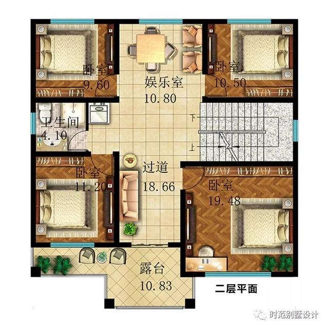 小戶型新中式別墅設計圖，外觀精美，功能齊全，快來選購把！