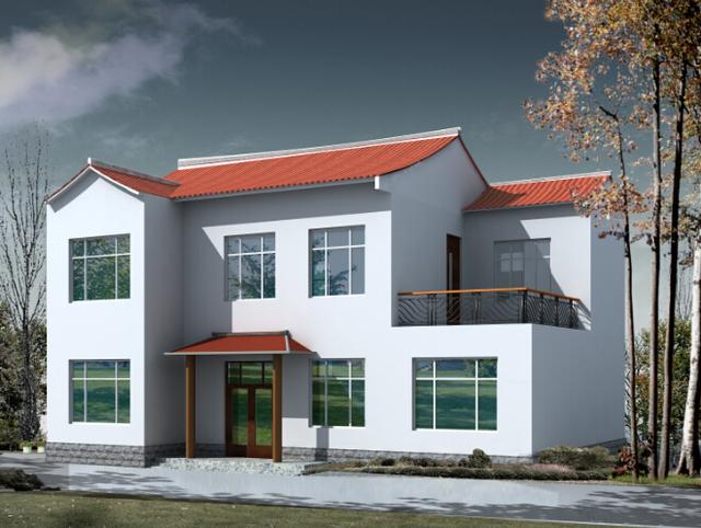 3套霸氣別墅設計圖，色彩清新淡雅，空間利用率高。